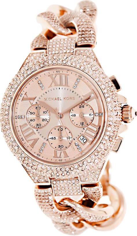 Amazon.com: Michael Kors Rose Gold Watch Women